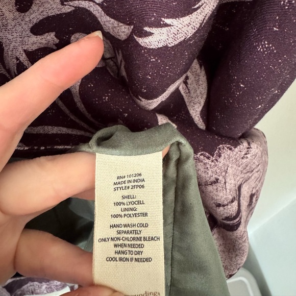 Soft Surroundings Masterpiece Duster in Purple Wine - Picture 6 of 7